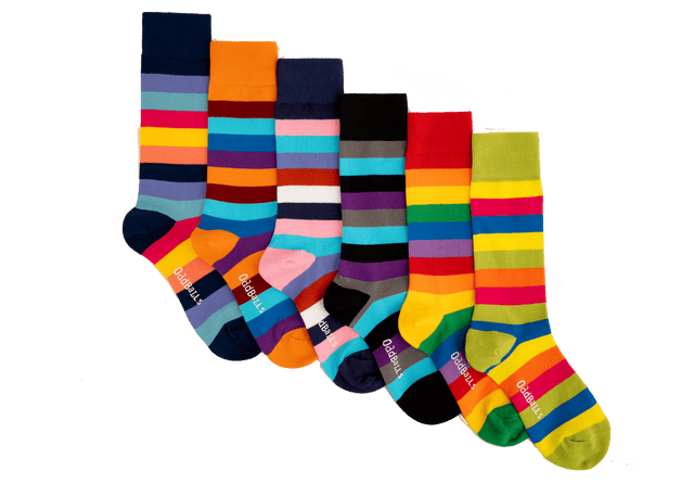 Stripes Bundle - 6 Pack Sock Bundle