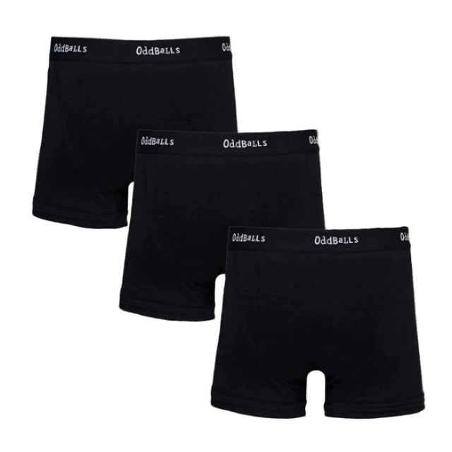 Classic Black Bundle - Mens Boxer Shorts 3 Pack Bundle