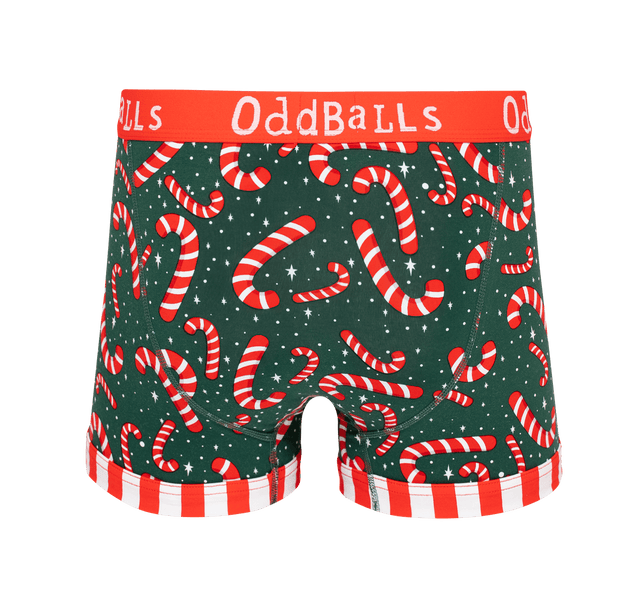 Candy Canes - Mens Boxer Shorts