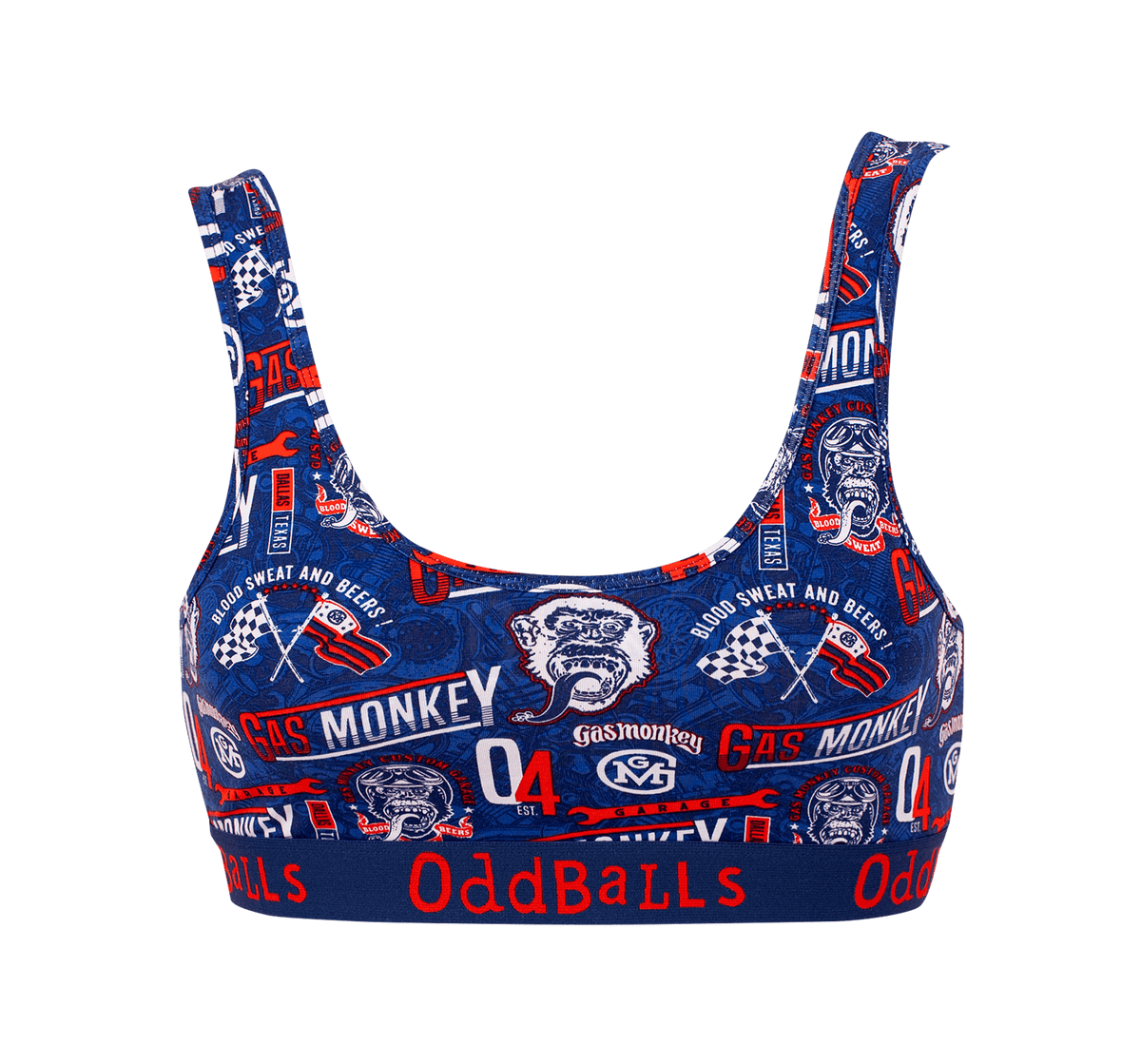 Gas Monkey Ladies Bralette