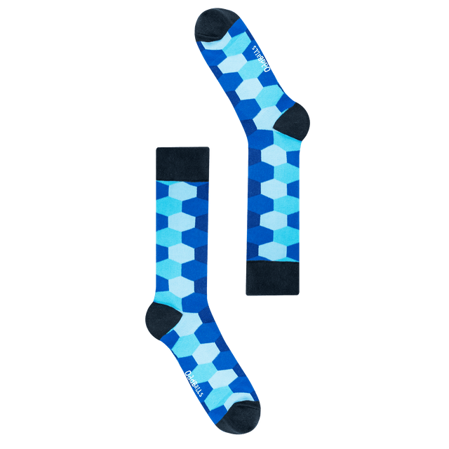 Hex Blue - Socks
