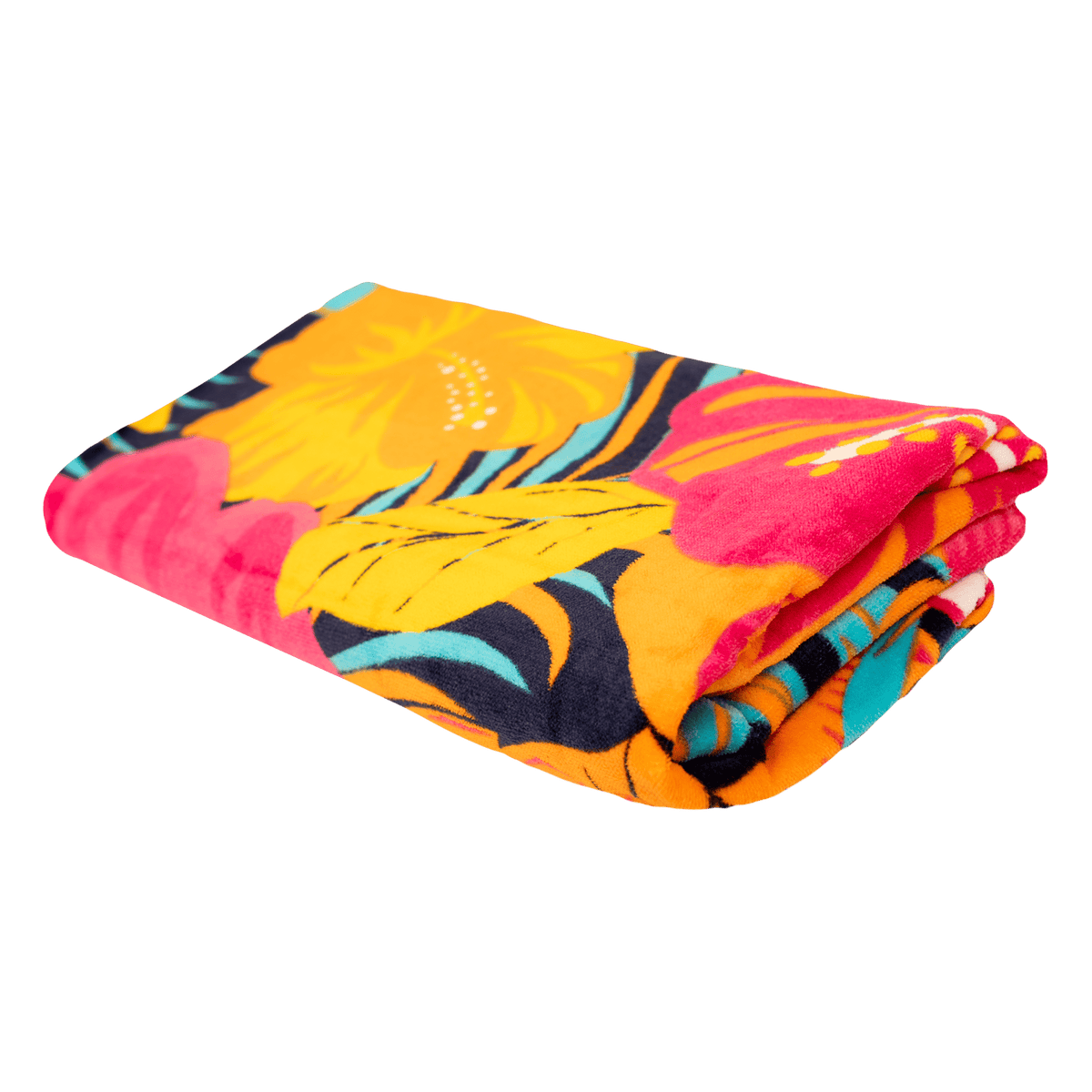 Esme Bath Hand Towel - Hibiscus