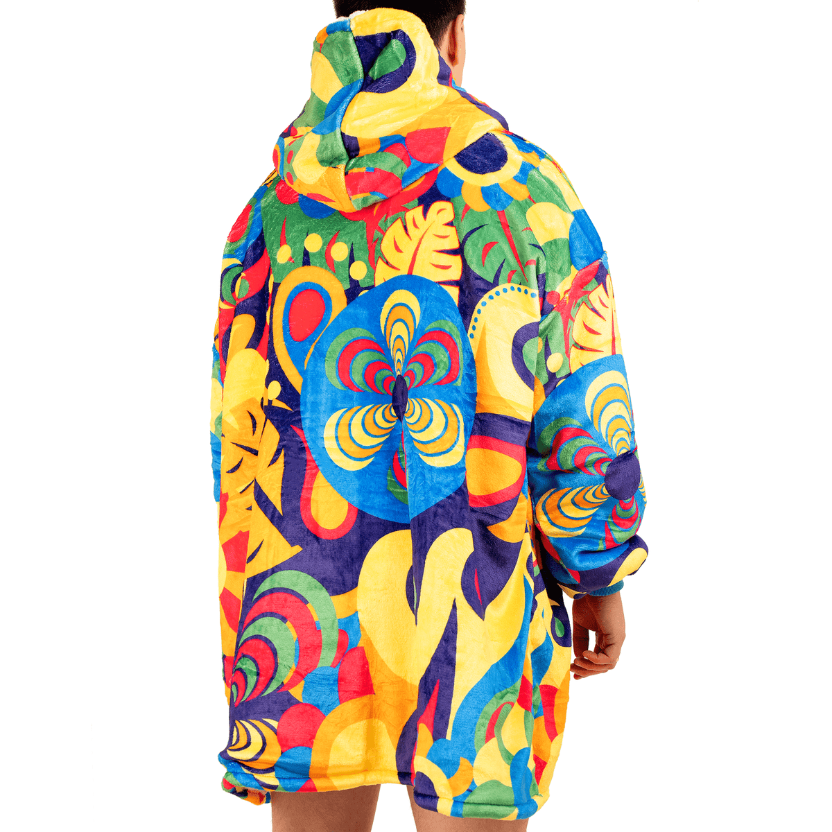 Jungle Hippie Psychedelic Trippy Men's Hoodie