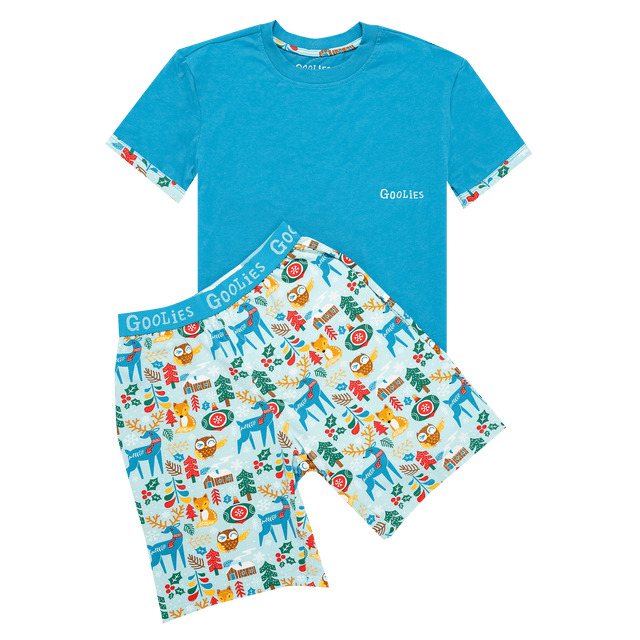 Goolies (Kids) Short Pyjamas - Lap Land - Shorts & T-Shirt