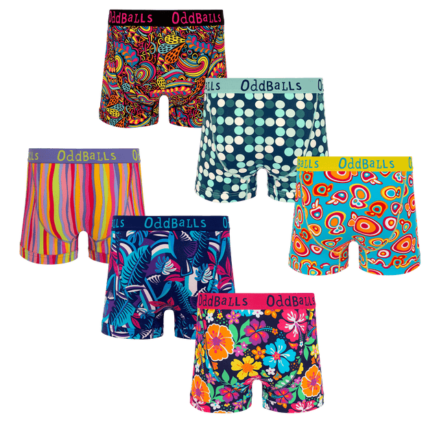Lush Bundle - Mens Boxer Shorts 6 Pack Bundle