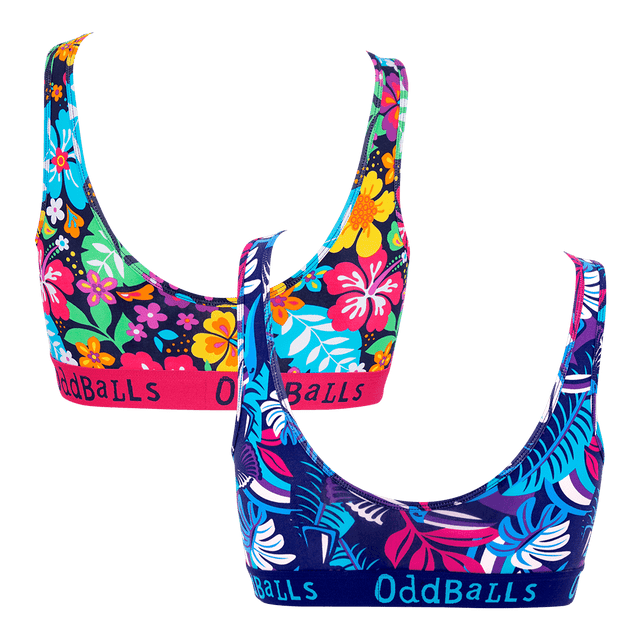 Tropical Bundle - Ladies Bralette 2 Pack Bundle