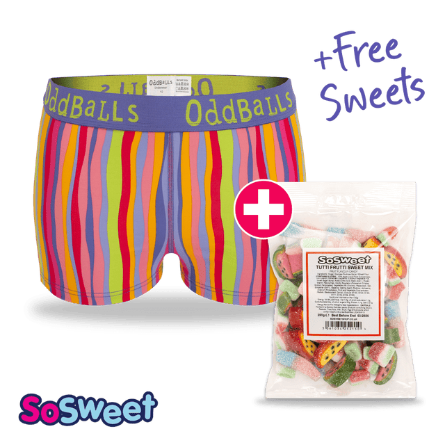 Tutti Booty X SoSweet - Ladies Boxer Shorts & SoSweet Bundle