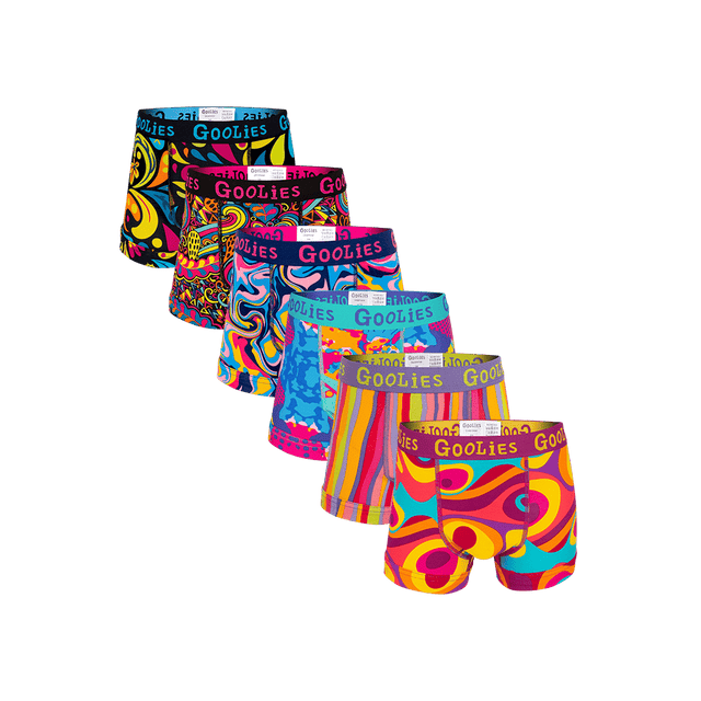 Splash Bundle - Kids Boxer Shorts 6 Pack Bundle