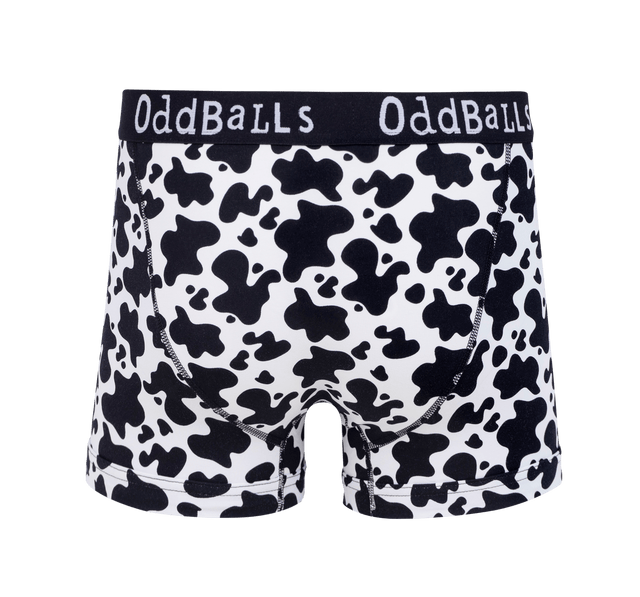 Cow Print - Teen Boys Boxer Shorts
