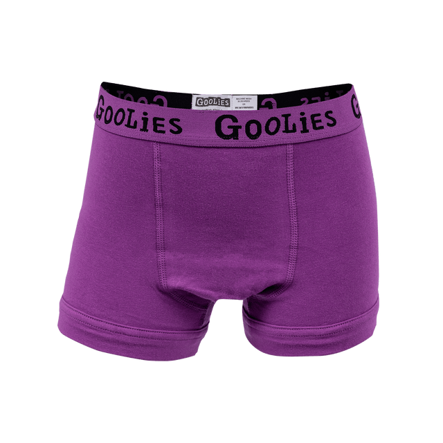 Purple & Black - Kids Boxer Shorts - Goolies