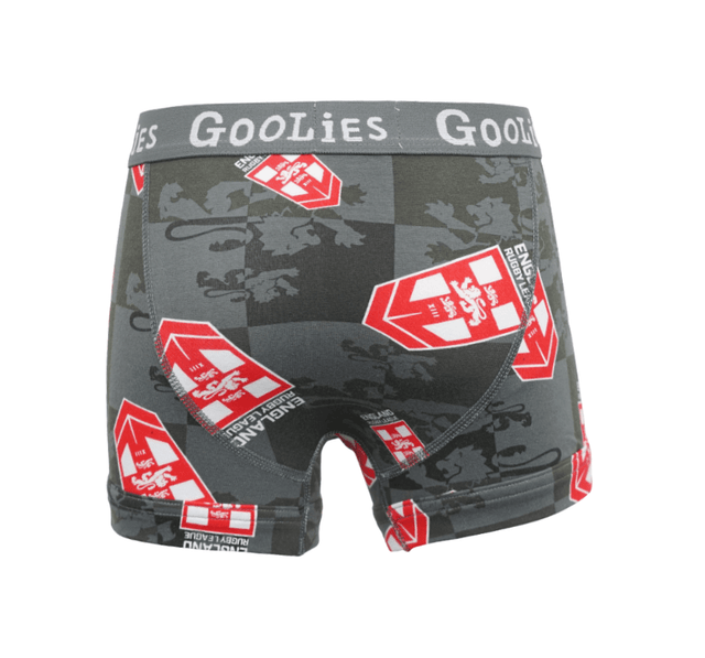 England Rugby League Grey - Kids Boxer Shorts - Goolies