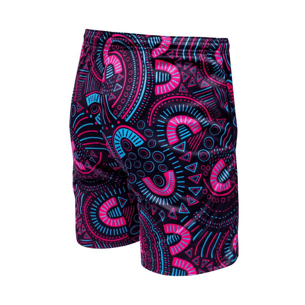 Scribbles Adventurous Mens Sport Shorts
