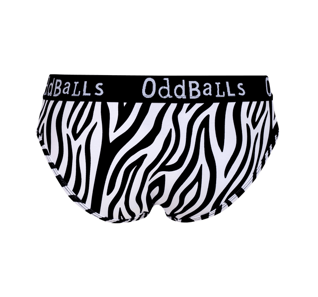 Zebra Crossing - Ladies Briefs