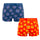 Devil & Love Heart Eyes Bundle - Ladies Boxer Shorts 2 Pack Bundle