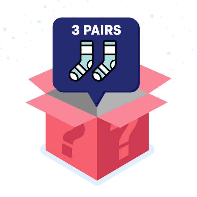 Socks Bundle - 3 Pack Mystery Box