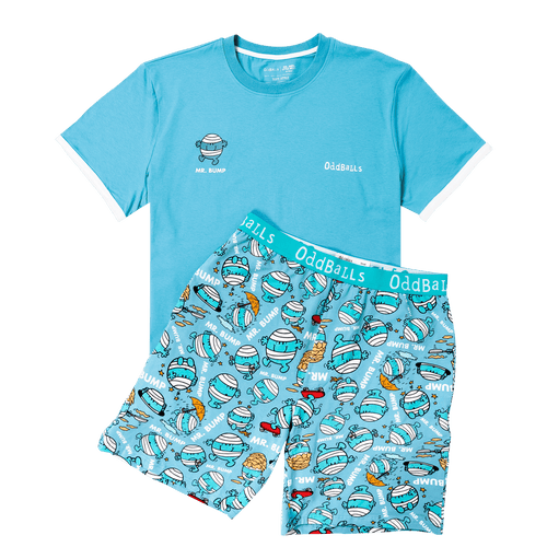 Mr Bump - Men's Short Pyjamas Set (T-Shirt & Shorts)