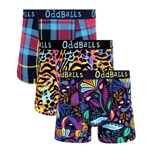 Festive Flare Bundle - Mens Boxer Shorts 3 Pack