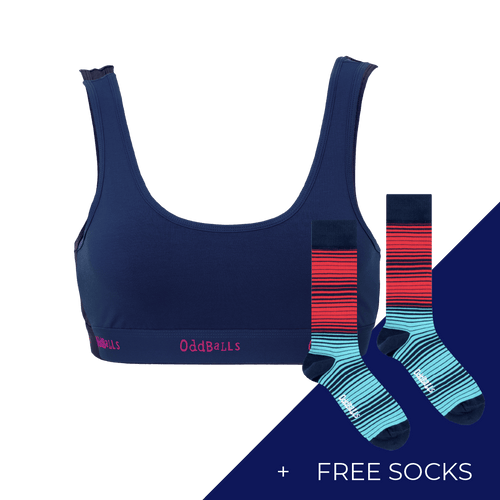 Women's Plain Bralette Subscription - Monthly (Free Socks + Free Delivery!)