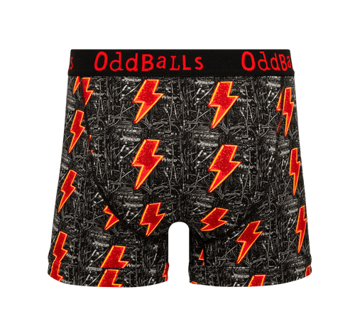 AC/DC PWR UP - Mens Cotton Boxer Shorts