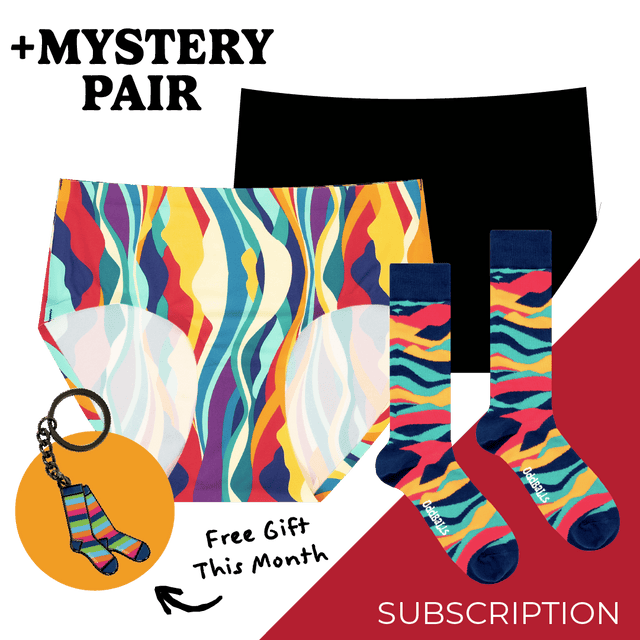 Women's Full Seamless Briefs Subscription - Monthly (Free Socks + Free Delivery!)