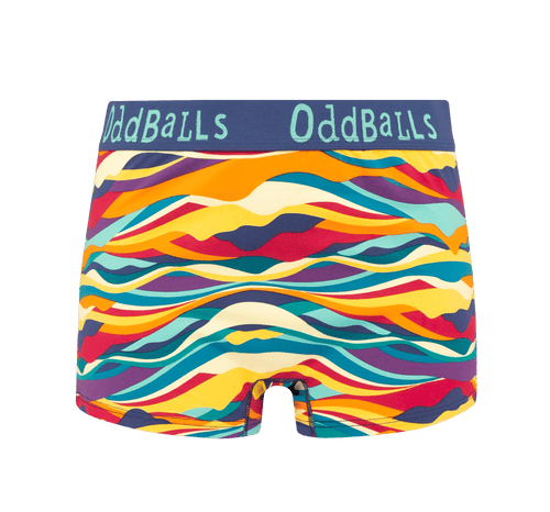 Women's Patterned Cotton Boxer Shorts Subscription - 12 Months Prepaid (Free Socks + Free Delivery!)