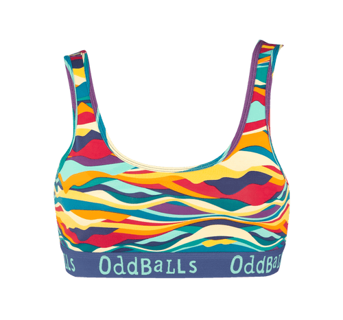 Women's Patterned Bralette Subscription - 12 Month Prepaid (Free Socks + Free Delivery!)