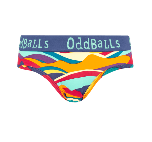Women's Patterned Brief Knickers Subscription - Monthly (Free Socks + Free Delivery!)