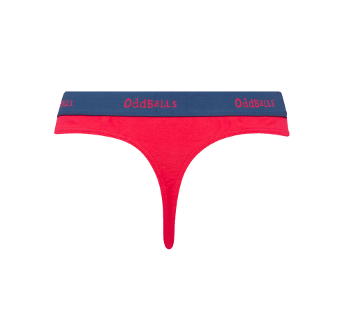 Women's Plain Thong Subscription - 12 Month Prepaid (Free Socks + Free Delivery!)
