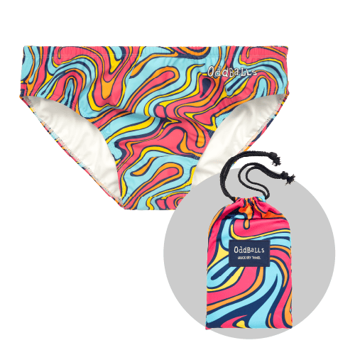 Shimmy - Mens Swimming Briefs & Towel Bundle