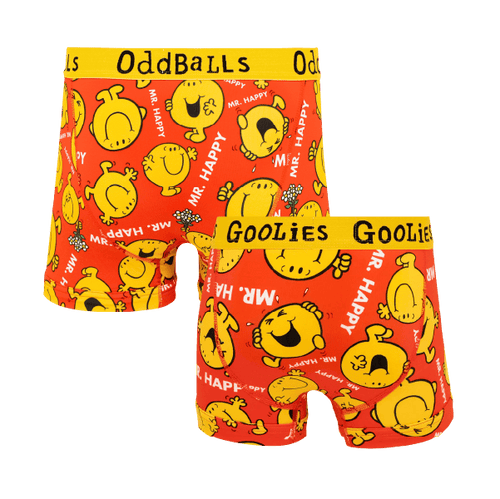 Mr Happy - Dad & Lad Boxer Shorts Bundle