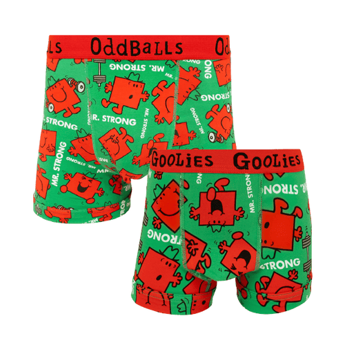 Mr Strong - Dad & Lad Boxer Shorts Bundle