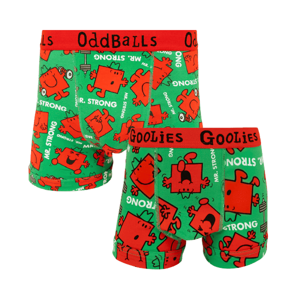 Mr Strong - Dad & Lad Boxer Shorts Bundle