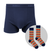 Dragonfly Bundle - Mens Cotton Boxer Shorts & Matching Sock