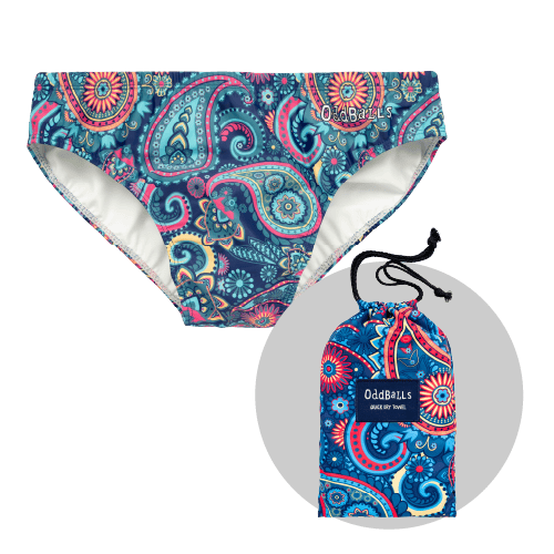 Fancy Pants - Mens Swimming Briefs & Towel Bundle