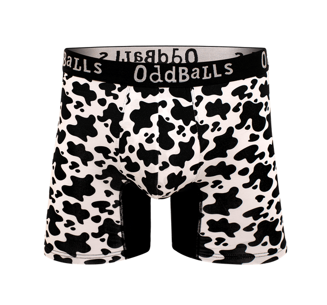 Fat Cow - Mens Bamboo Boxer Shorts