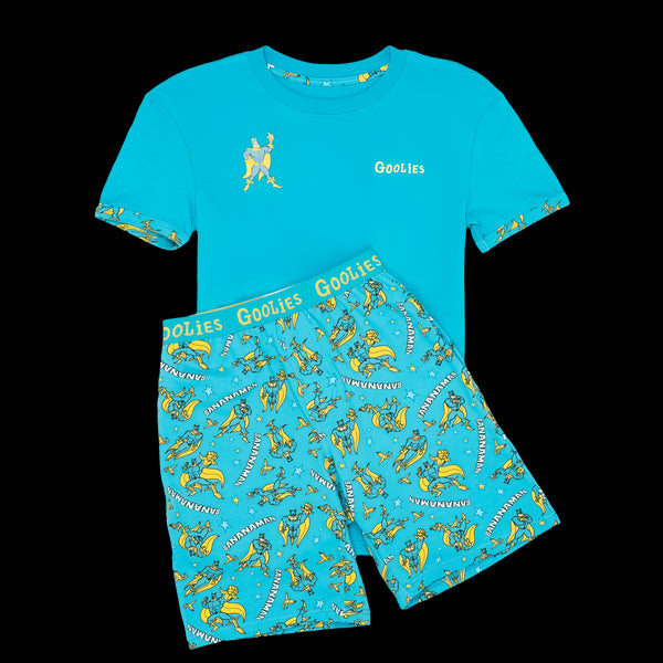 Bananaman- Kids Short Pyjamas Set (T-Shirt & Shorts)