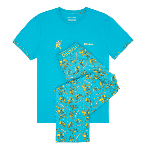 Bananaman - Men's Long Pyjamas Set (T-Shirt & Trousers)
