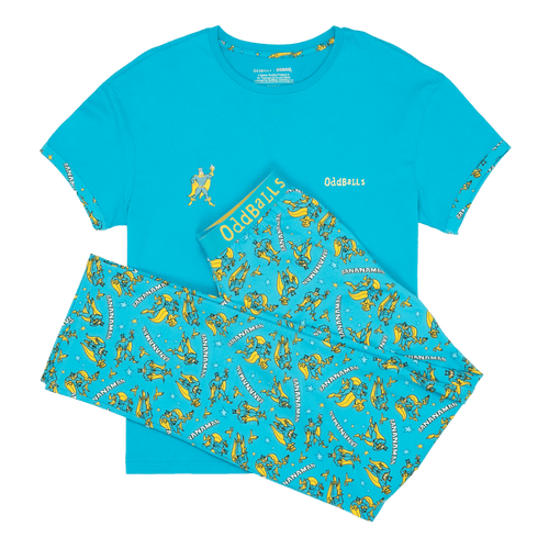 Bananaman - Women's Long Pyjamas Set (T-Shirt & Trousers)