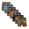 Bargain Bums Bundle - Kids Cotton Boxer Shorts 7 Pack back