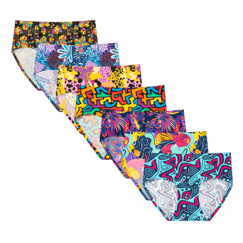 Bargain Bums Bundle - Ladies Seamless Full Briefs 7 Pack