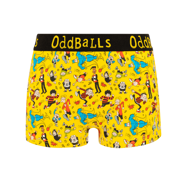 Beano Yellow - Ladies Boxers