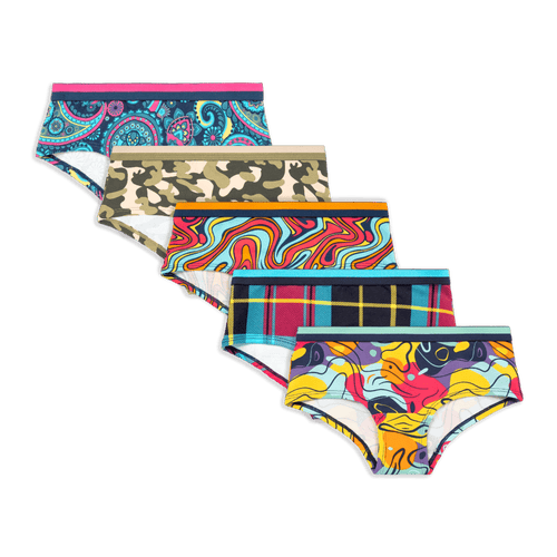 Best Bits Bundle - Girls Cotton Knickers 5 Pack