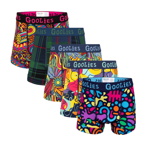 Best Bits Bundle - Kids Cotton Boxer Shorts 5 Pack