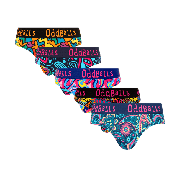 Best Bits Bundle - Ladies Cotton Thong 5 Pack front