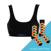 Women's Plain Bralette Subscription - Monthly (Free Socks + Free Delivery!)