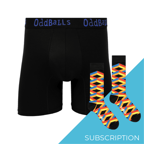 Men's Plain Bamboo Boxer Shorts Subscription - Monthly (Free Socks + Free Delivery!)