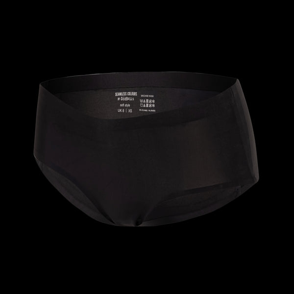 Classic Black - Seamless Full Briefs