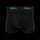 Black & Aqua - Mens Cotton Boxer Shorts