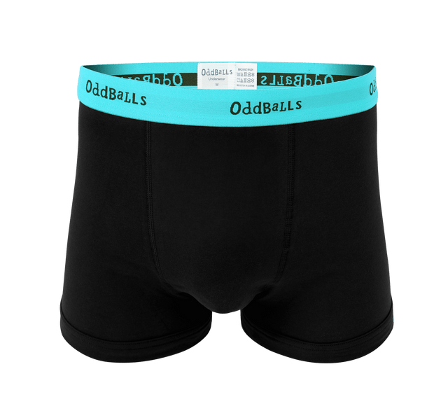 Black/Blue - Vodafone - Mens Boxer Shorts