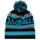 Black / Blue / Grey - Bobble Hat